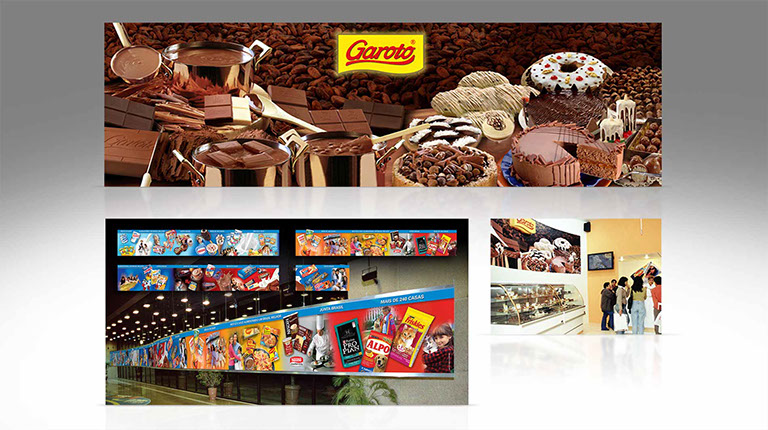 Ambientações coporativas para escritórios, feiras e eventos.