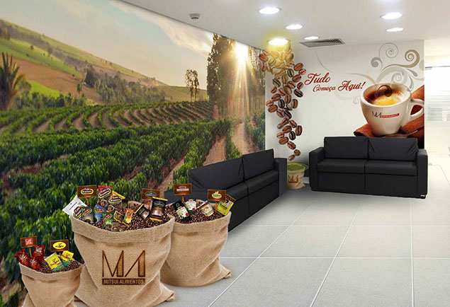 Criação de ambientações para ambientes internos e externos.