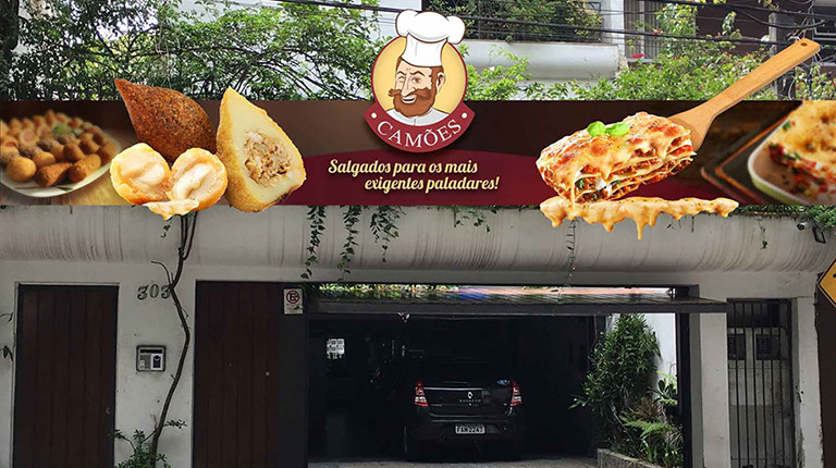 Criação de fachadas fotográficas e ambientações personalizadas.