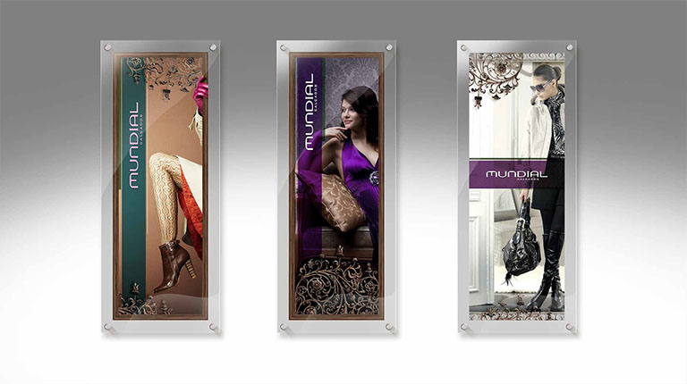 Criação de projeto visual especiais, ambientações, displays fotográficos para lojas de ponto de venda.