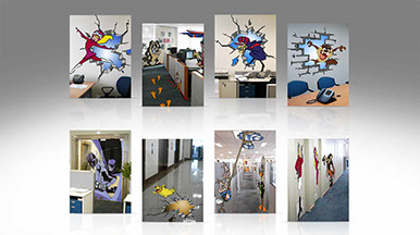 Ambientações cenográficas personalizada e comunicação visual.