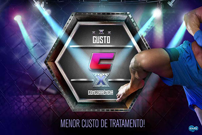 Criação de conceito para ação em evento motivacional para força de vendas da EMS.