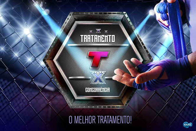 Criação de conceito para ação em evento motivacional para força de vendas da EMS.