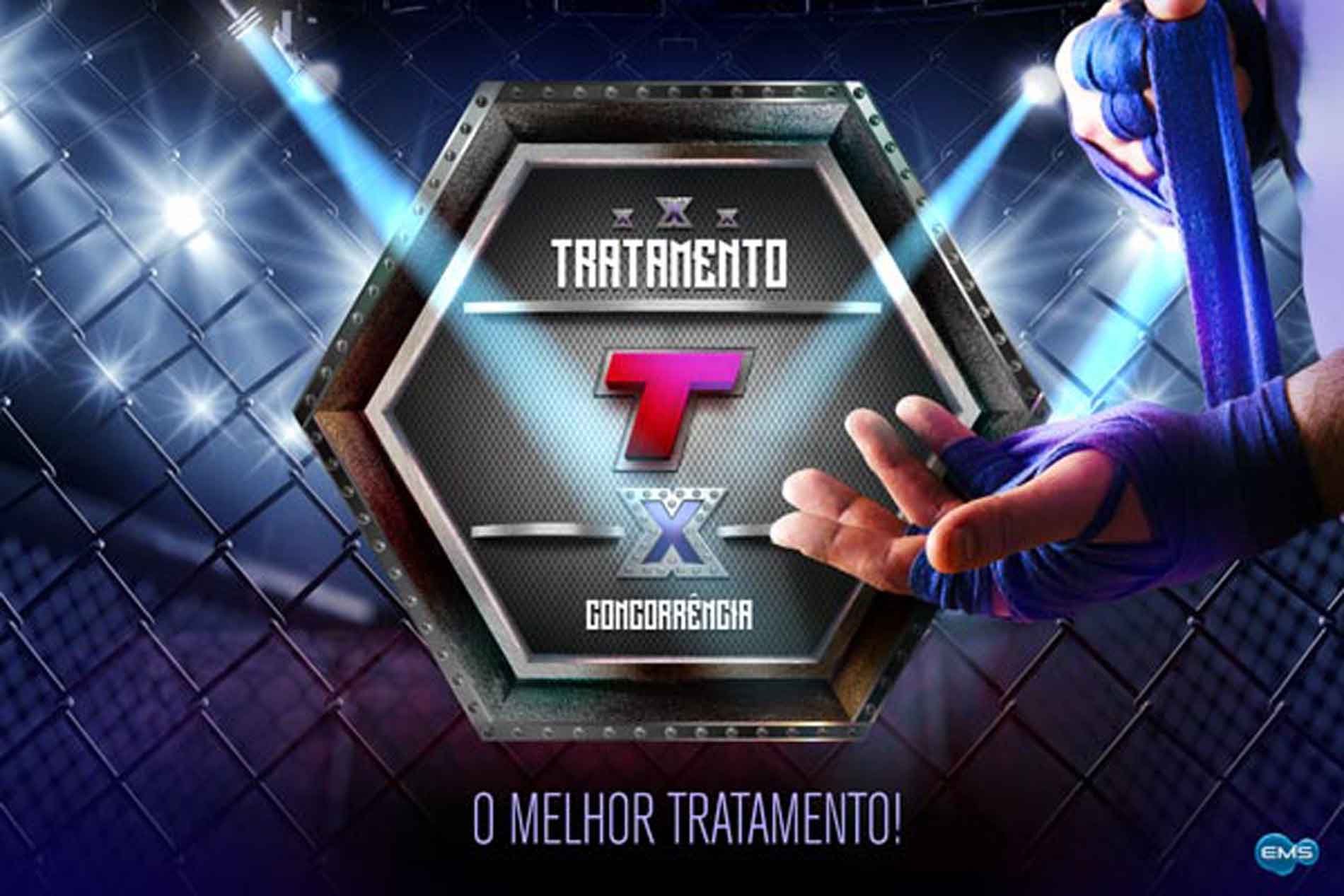Criação de conceito para ação em evento motivacional para força de vendas da EMS.