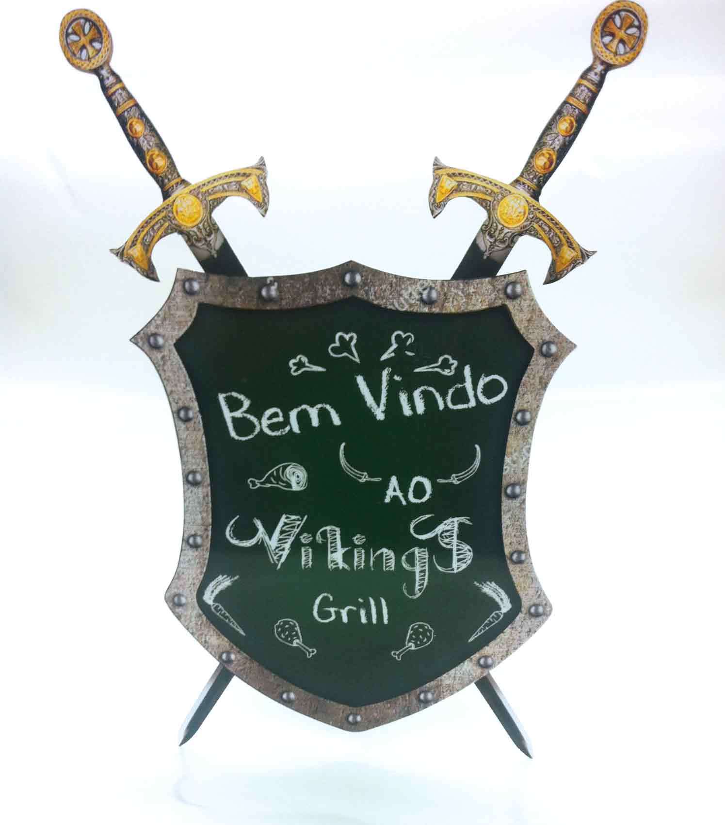 Criação de cavalete display para restaurantes e lanchonetes. Conheça nosso Portfólio Completo!