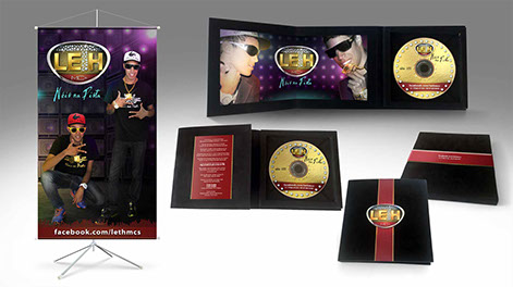 Comunicação completa para lançamento em ponto de venda. Displays, banners, arte para capas de CDs. Conheça nosso Portfólio Completo!