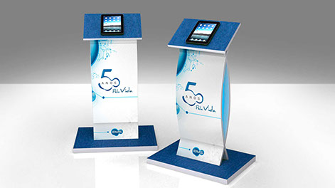 Criação de comunicação para tottens e displays interativos. Conheça nosso Portfólio Completo!