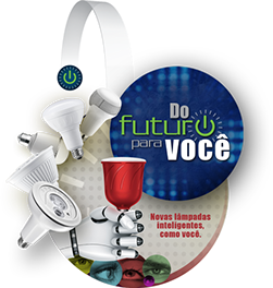 Wobbler para Lançamento de Lâmpadas Inteligentes de LED. Conheça nosso Portfólio Completo!