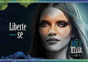 Criacão de conceito para eventos e festas comemorativas. Cliente Bayer, festa de máscaras.