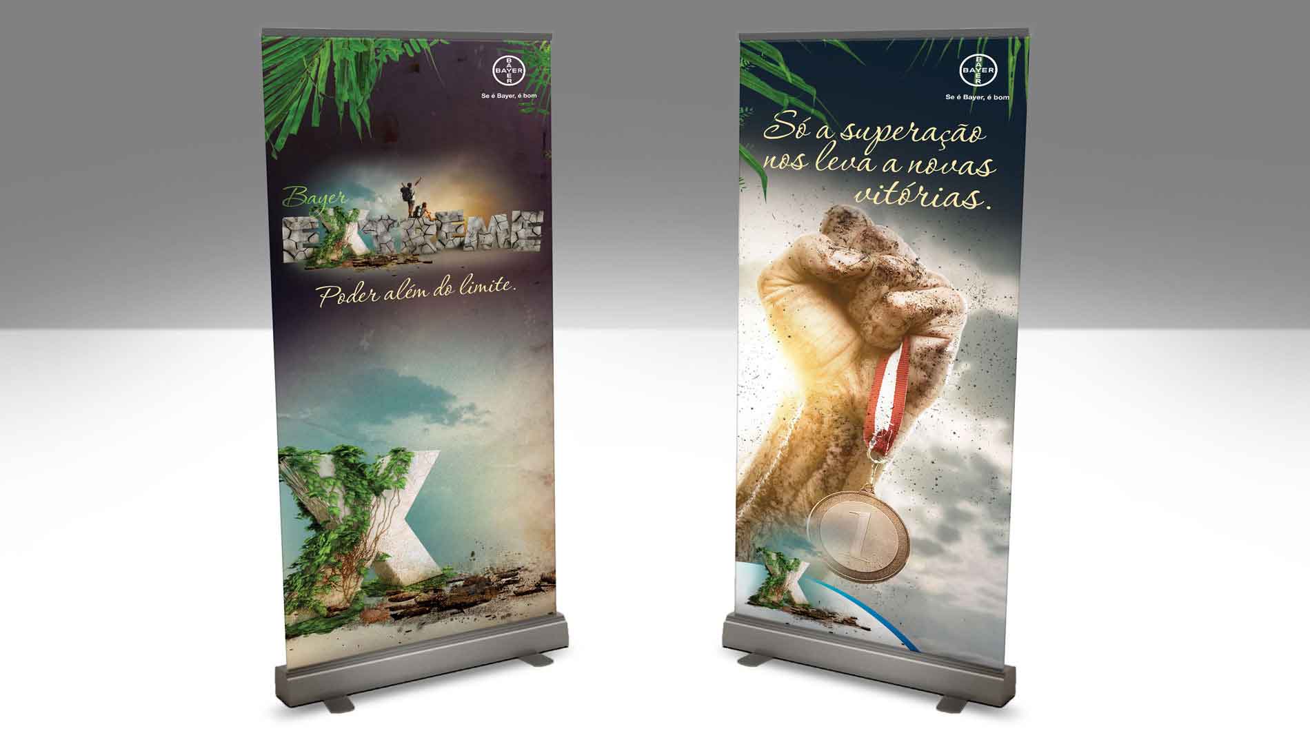 Criação de displays e banners para congressos e eventos motivacionais. Conheça nosso Portfólio Completo!