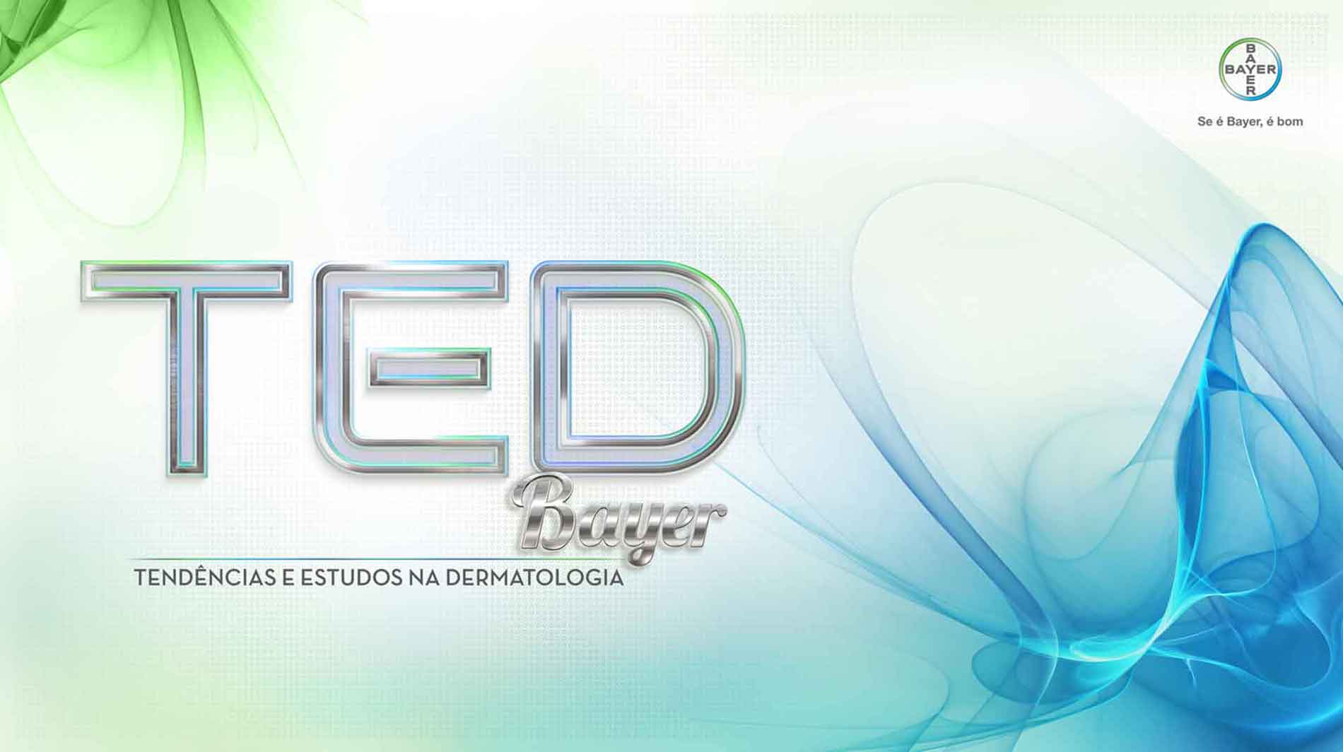 Crição para eventos TED Bayer e startups.