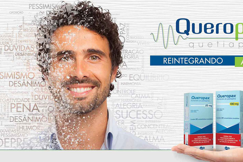 Criação de campanha de produto farmacêutico para o laboratório EMS.