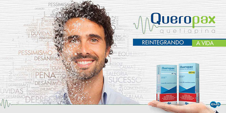 Criação de campanha de produto farmacêutico para o laboratório EMS.