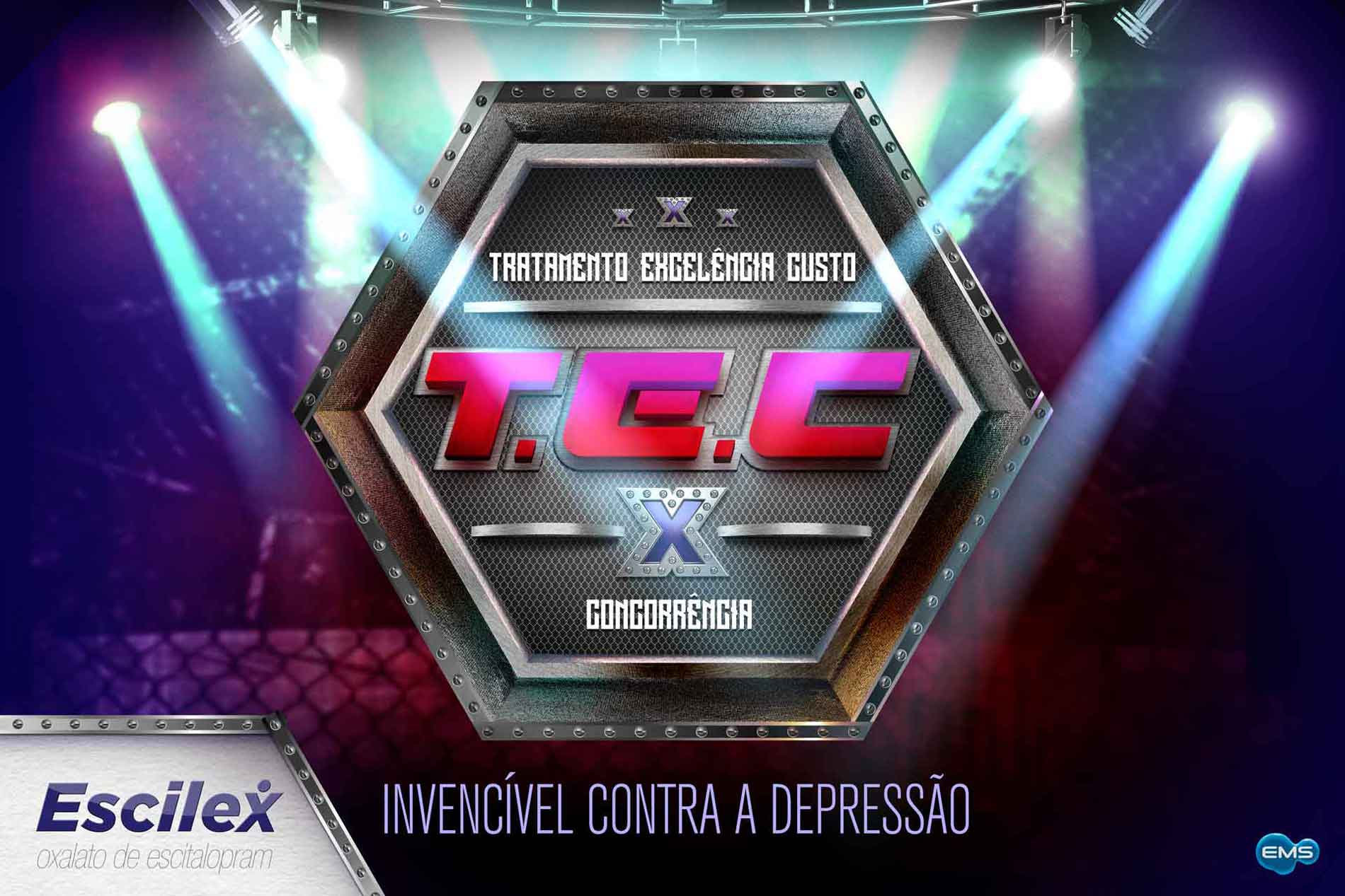 Criação de conceito para ação em evento motivacional para força de vendas da EMS.