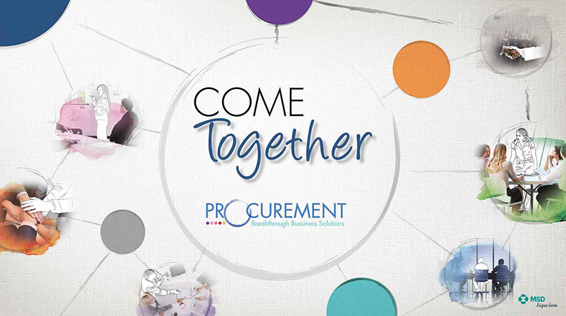 Criação de campanha de endo marketing para o Laboratório MSD.