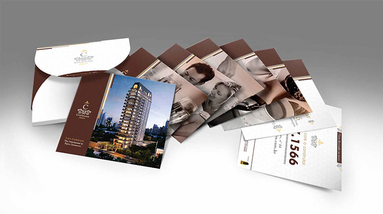 Criação de Materiais Gráficos Personalizados. Folders Imobliários e Mkt. Conheça nosso Portfólio Completo!