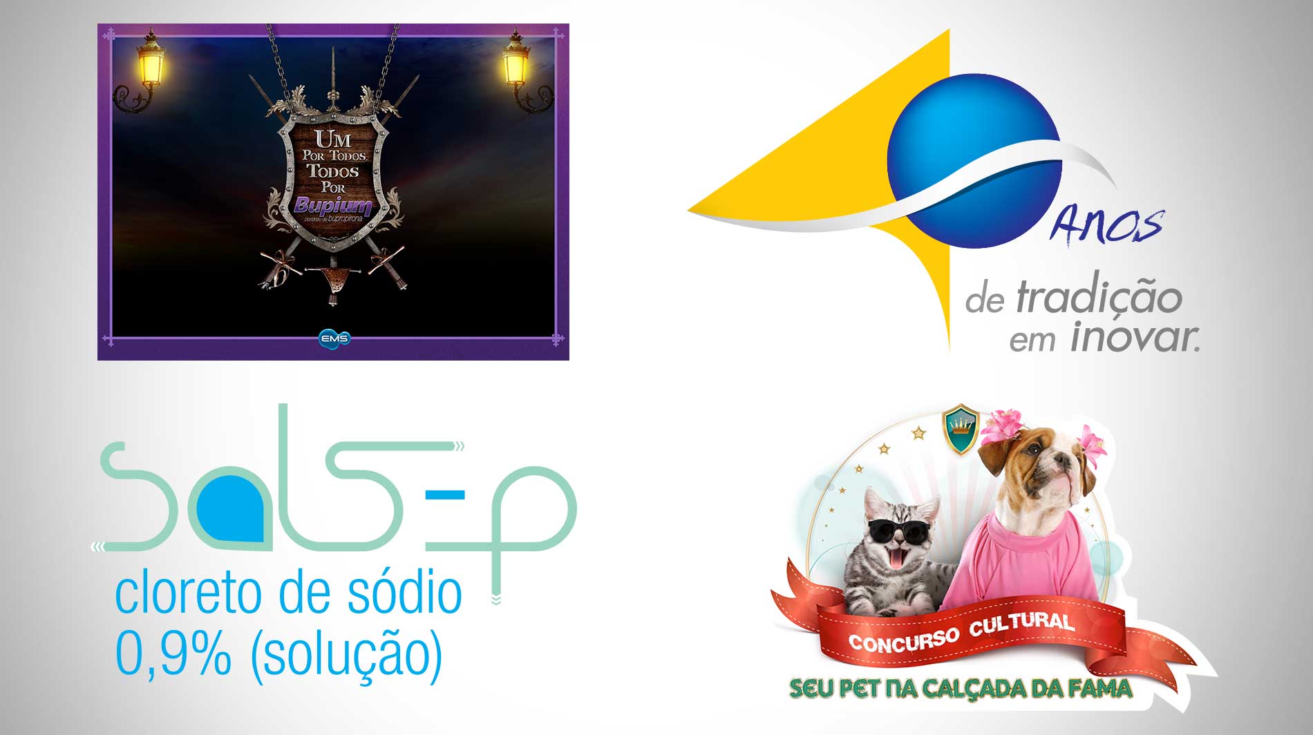 Criação de marcas e design. Promocional, institucional e ações e incentivo.