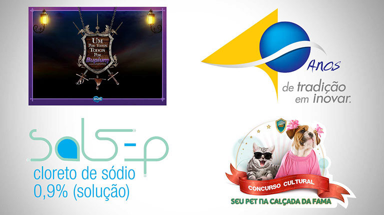 Criação de marcas e design. Promocional, institucional e ações e incentivo.