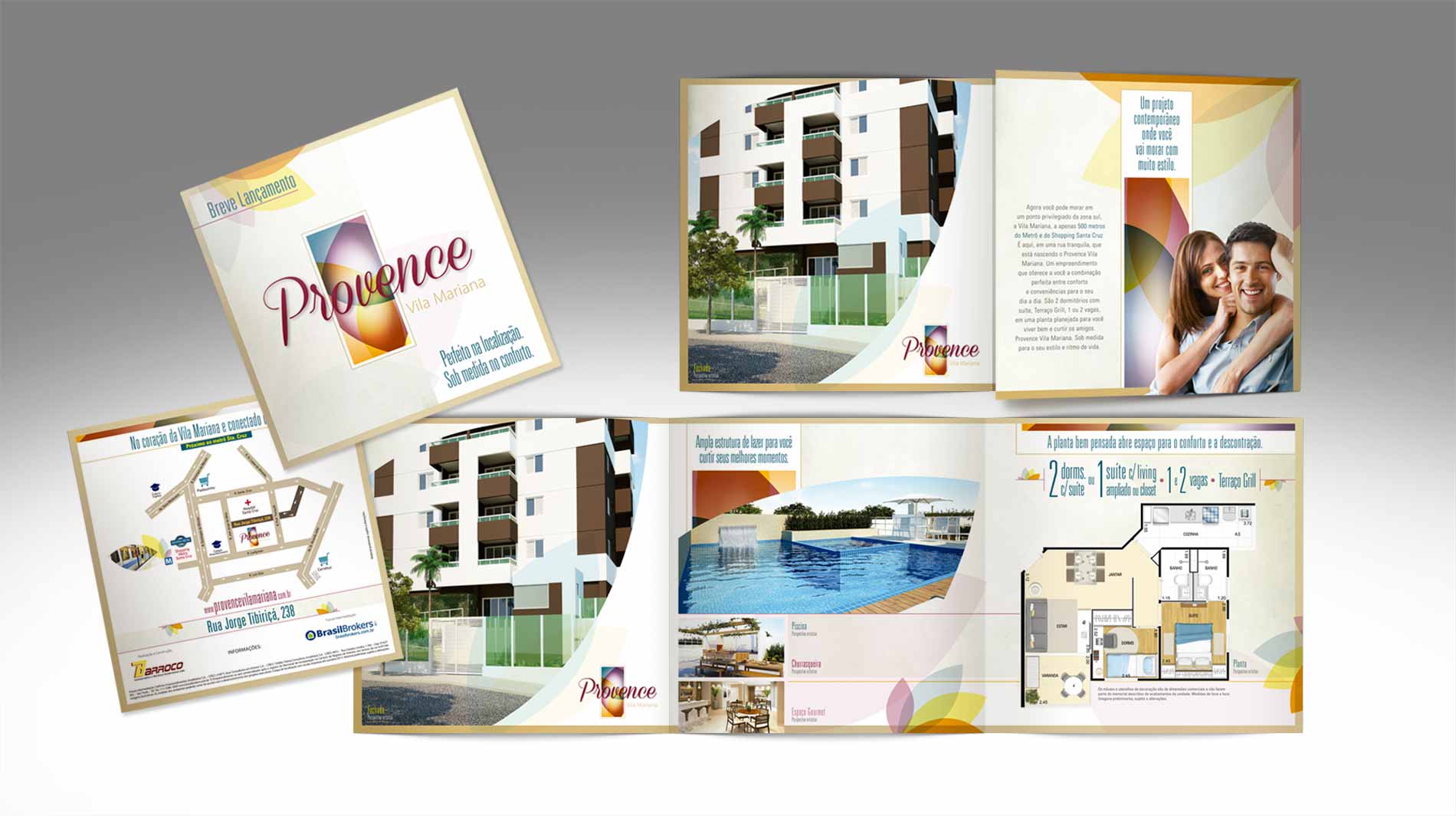 Criação de folheto e Catálogo Imobiliário. Conheça nosso Portfólio Completo!