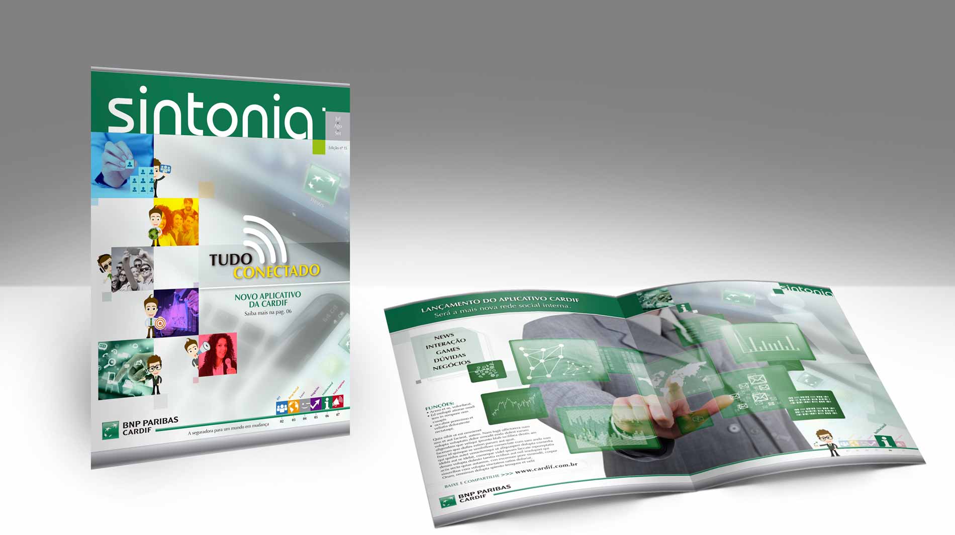 Criação de Anúncios e Revistas Especializadas. Gráfica e Digital. Conheça nosso Portfólio Completo!