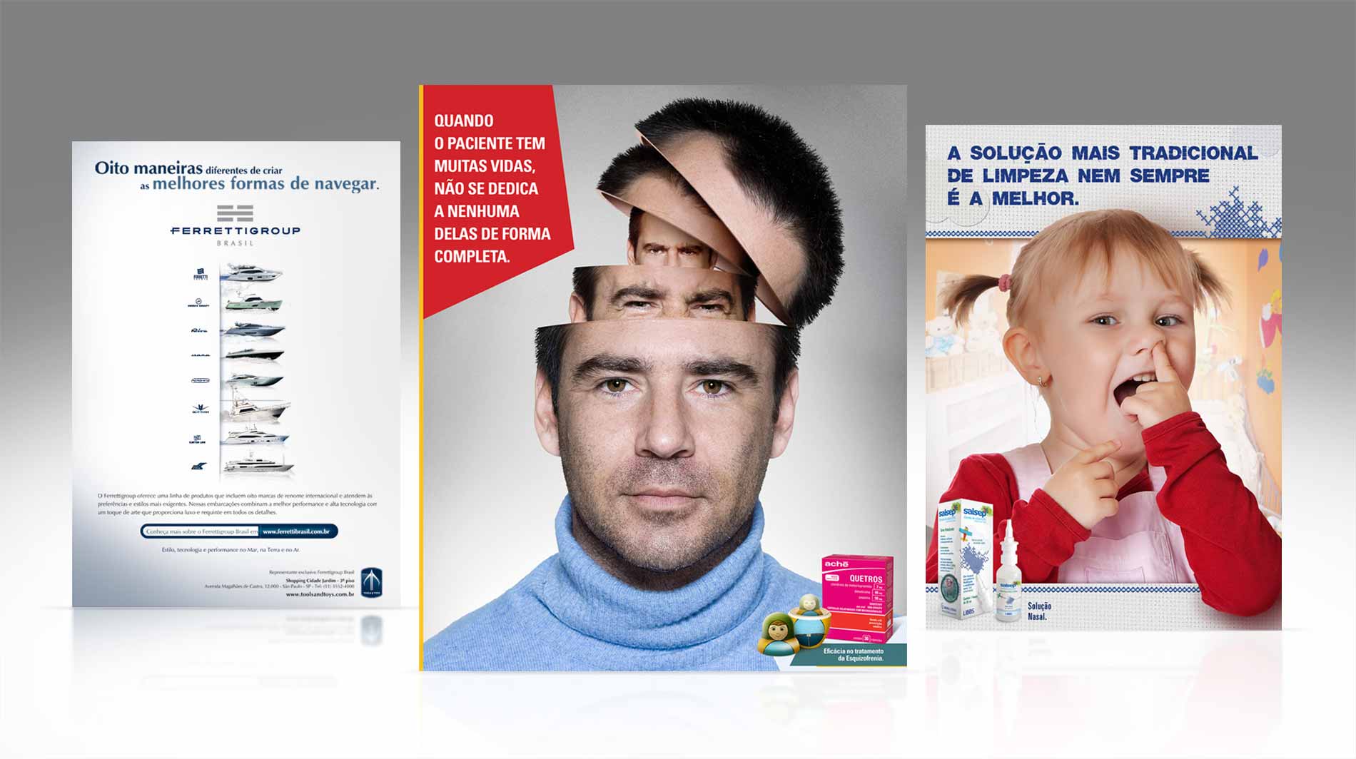 Criação de anúncios para revistas gráficas e digital. Conheça nosso portfólio completo.