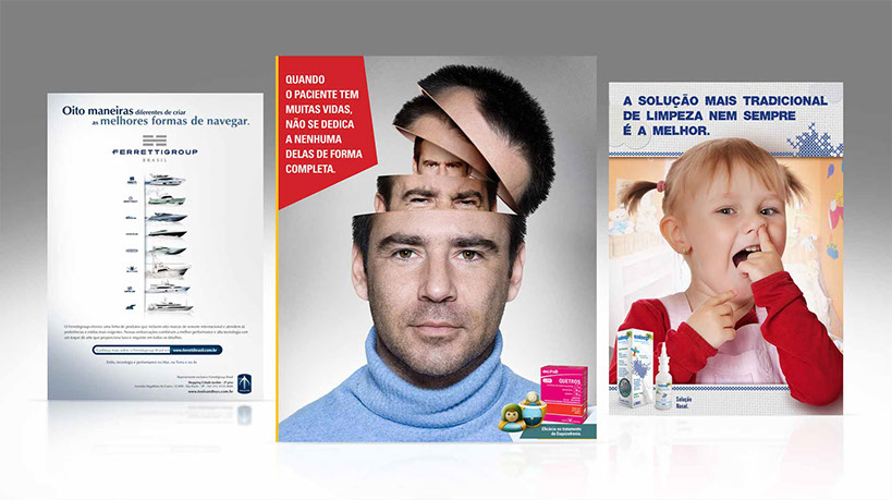 Criação de anúncios para revistas gráficas e digital. Conheça nosso portfólio completo.