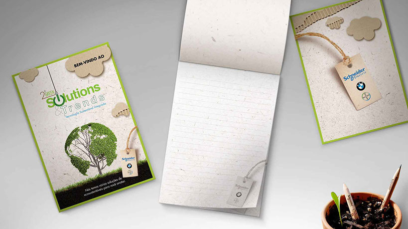 Criação de Identidade Visual para Brindes e Materiais Sustentáveis para Convenções, Feiras e Eventos. Conheça nosso Portfólio Completo!