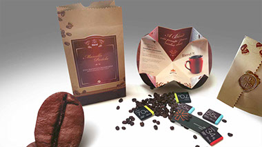 Mkt-Direto | Ação de prospecção. Convite Especial convidando clientes para um café na agência de propaganda.