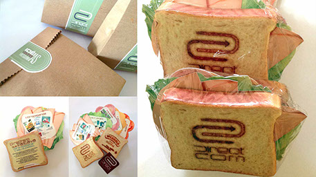 Ação de prospecção para wickbold. Mockup personalizado com o portfólio da agência de propaganda Direct Com.